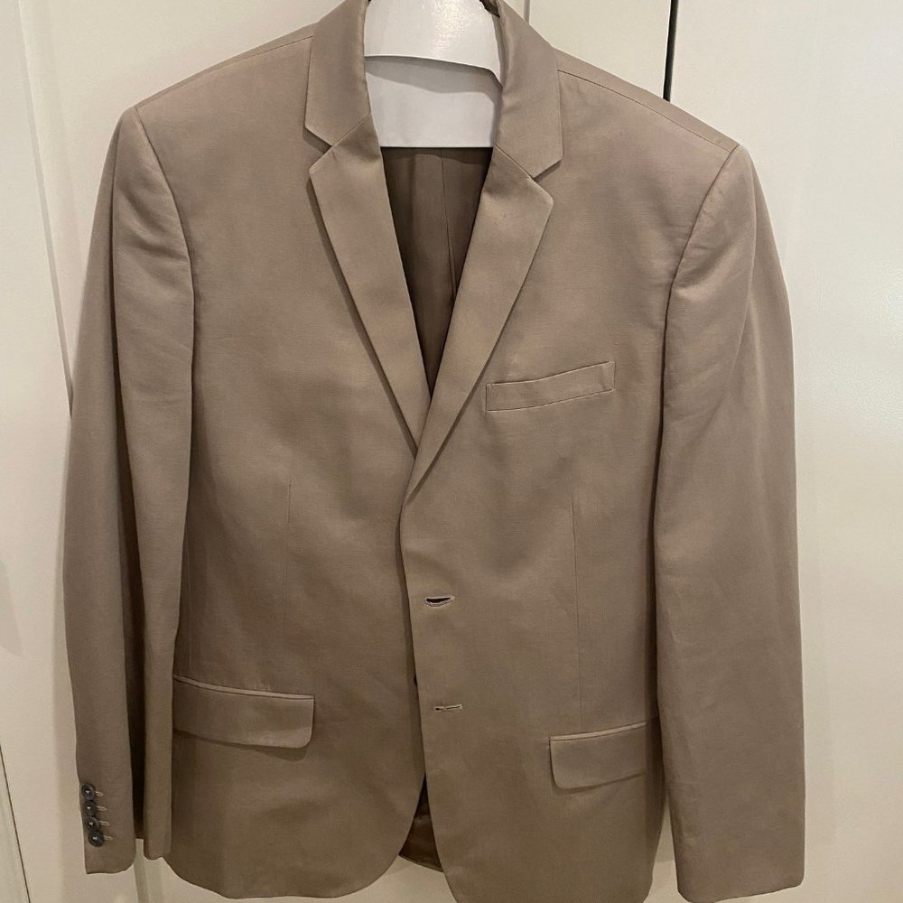 Calvin Klein light weight beige/tan blazer size medium